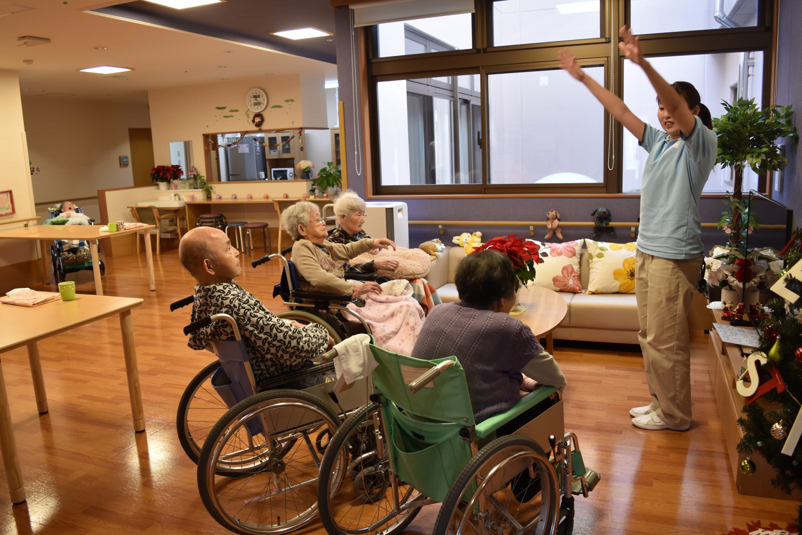 This is a job to provide high-quality nursing care services for the elderly. 